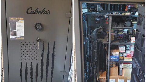 Cabelas 46 gun Flag Safe - Review