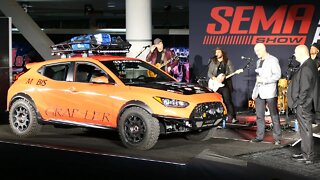 Hyundai Veloster Grappler Off-road Concept at SEMA