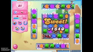 Candy Crush Level 2149 Audio Talkthrough, 2 Stars 0 Boosters