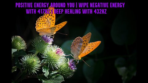Positive Energy around you | Wipe Negative Energy with 417Hz | Deep Healing with 432 Hz