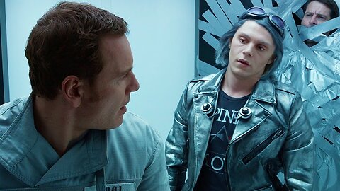 Bringing Back - Quicksilver Rescues Magneto From The Prison Scene - X-Men_ Days of Future Past