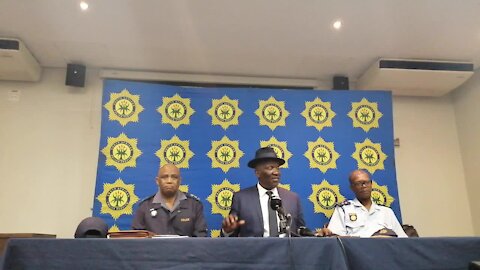 SOUTH AFRICA - Cape Town - Bheki Cele visits cop that was shot (Video) (8NT)