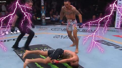 MAX HOLLOWAY KNOCKOUTS GAETHJE FULL FIGHT HIGHLIGHTS UFC 300