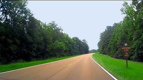 Google Street View Timelapse - Natchez Trace Parkway - Mile 75 to Mlie 94