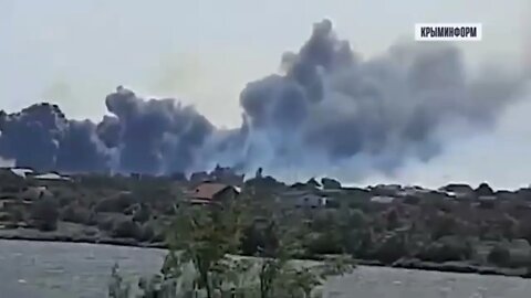 Accident at military airfield near Crimea’s Novofedorovka: Several aircraft munitions detonated
