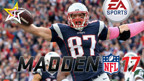 Rob Gronkowski Scores The Cover For 'Madden 17' And It Looks Awesome