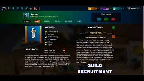 Guild Recruitment Splinterlands.
