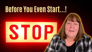 Stop! Before You Start Your Marketing Plan...