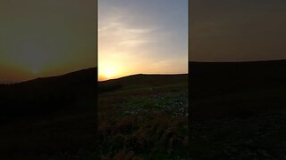 Hiking on Leather Tor . Overlooking Peak Hill Dartmoor 7th Oct 2023