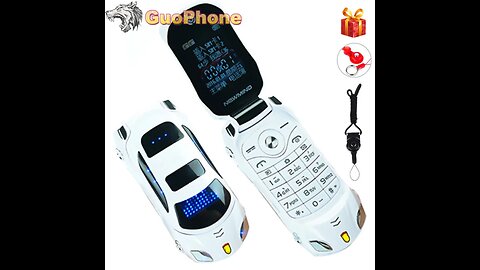 NEWMIND F15 Flip Mobile Phone With Camera Dual SIM LED Light