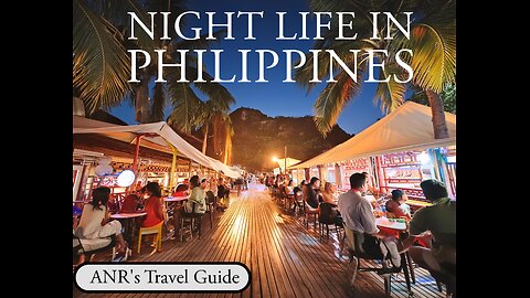 Nightlife in El Nido | Exploring the Philippines 🇵🇭 | City Stroll