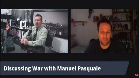 Discussing War with Manuel Pasquale