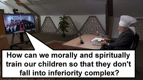 How can we morally & spiritually train our children so that they don't fall into inferiority complex