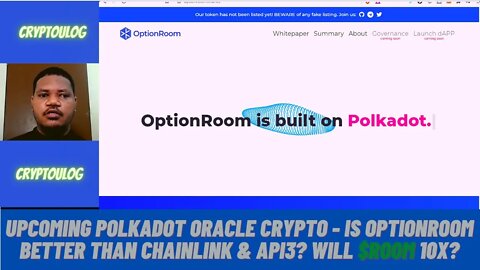 Upcoming Polkadot Oracle Crypto - Is OptionRoom Better Than Chainlink & API3? Will $ROOM 10x?