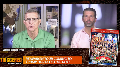 ReAwaken America Tour Heads to Trump Doral (October 13th & 14th) 398 Tickets Remain!!! Join General Flynn, Eric Trump, Lindell, Dr. Stella Immanuel, Kash Patel, Pastor Benjamin & Team America!!! Request Tickets At TimeToFreeAmerica.com