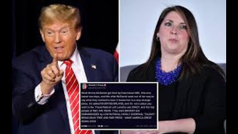 Trump Weighs In On NBC’s Swift Reversal In Ronna McDaniel Hiring ‘