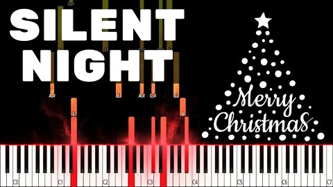 Silent Night - Misc Christmas Jazz Piano Solo Tutorial