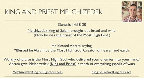 The Tithe as a Foreshadowing of the Messiah: Video 19 - The Tithe to Melchizedek