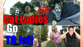 Rumble Exclusive of The Alabama Cat Ladies getting Arrested