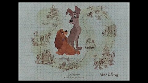 Disney Treasures from the Vault: Lady and the Tramp 1000 Puzzle Time Lapse