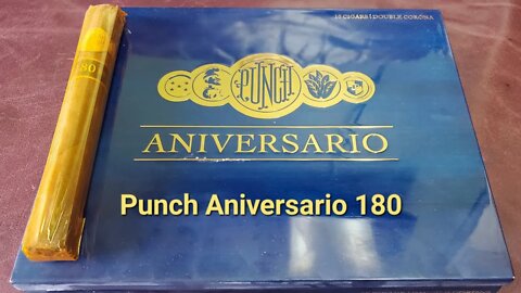 Punch Aniversario 180 cigar review