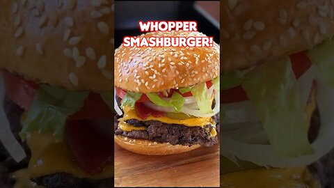 Burger King Whopper Smash Burger 🍔 Copycat