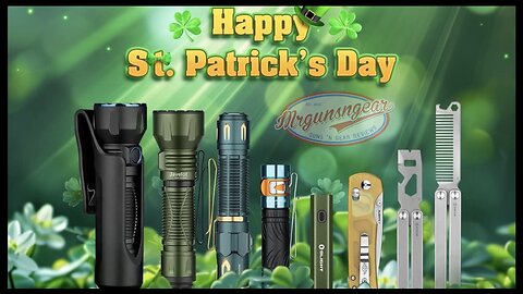 Olight St. Patrick's Day Campaign: Javelot, Warrior 3S, & More 🔦