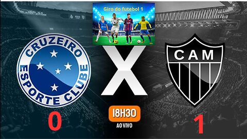 Cruzeiro x Atlético-MG Brasileirão Série A 03/06/2023(Cruzeiro perde de 1 a 0 para o Atlético-MG)