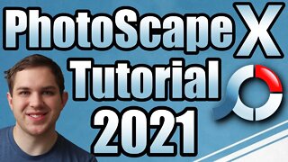 PhotoScape X Beginner Tutorial 2021!