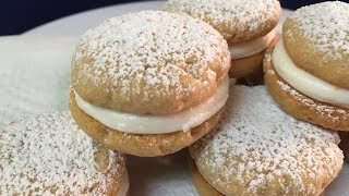 Polish Lemon Sandwich Tea Cookies