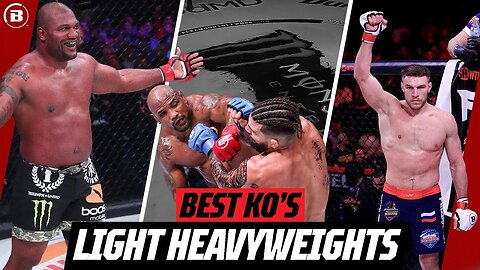 Bellator MMA's list of the TOP Light-Heavyweight KNOCKOUTS of ALL TIME