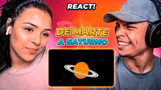 VMZ - Saturno 💫 | Lyric Vídeo | [React em Casal] 🔥