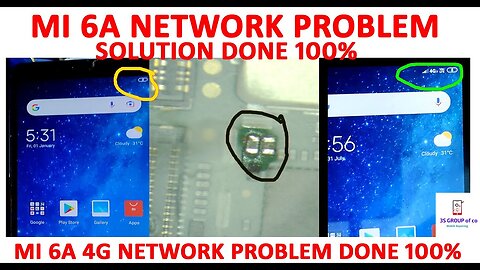 Mi Mobile Network Problem | MI 6A network solution | Mi Phone Signal Fault 100% fix