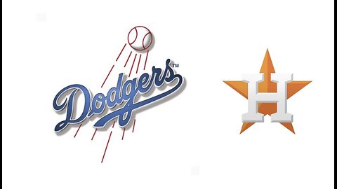 Dodgers @ Astros. Game 2 of 3 Game Series. MLB the Show 24.