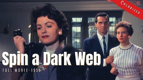 Soho Incident/Spin a Dark Web 1956 | British Film Noir | Colorized | Full Movie | Faith Domergue