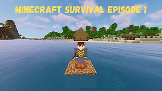 Building a house and exploring! Minecraft Survival | Episode 01