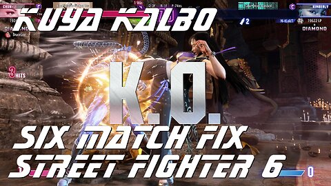 Kuya Kalbo Six Match Fix with Chun Li on Street Fighter 6 as Puyat 02-19-2024