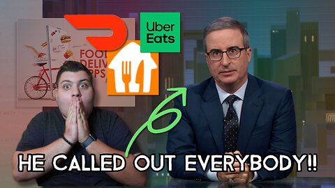 John Oliver EXPOSED Food Delivery Apps in EVERY WAY! - Doordash UberEats Grubhub