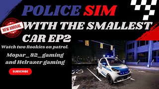 "Compact Crime Fighting: Police Simulator with Tiny Car Edition!"