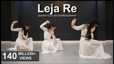 Leja Re | Easy Dance Steps | Dhvani Bhanushali | Deepak Tulsyan | Indian Dance Video