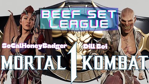 Mortal Kombat 1 Beef Set League Season 1 Day 2 SoCalHoneyBadger vs RIF KoleZlaw