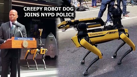 Creepy Robot Dog Joins NYPD Police