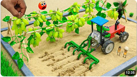 Diy mini tractor PART-9 making modern cultivator and land leveler machine for agriculture
