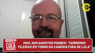 Mao, dos Garotos Podres, convoca para a Plenária do Bloco Vermelho e defende a candidatura de Lula