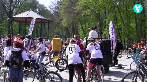 18 april 2021 Brussel 'Cycle for freedom' _ fietsen voor vrijheid