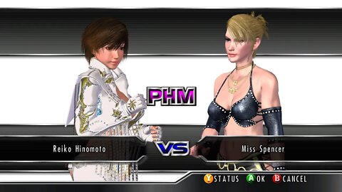 [1440p] Ms Spencer vs Reiko | Humiliating Finish | Rumble Roses XX