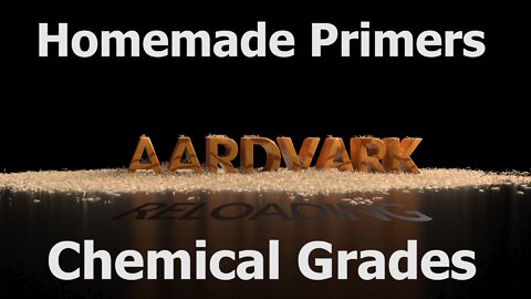 Homemade Primers - Chemical Grades