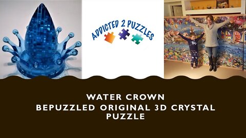 Water Crown 3D Puzzle Tutorial