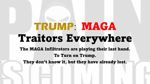 Ooops! Pres Trump - MAGA Traitors Are Everywhere.
