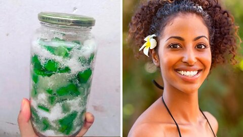 How To Repair and Regenerate Damaged Hair With "Aloe Vera Honey"